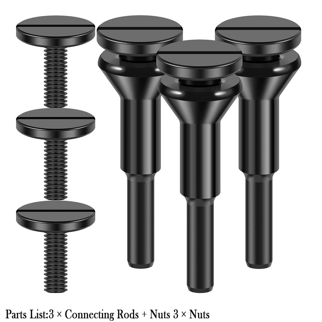 4/3Pcs Cut-Off Wheels Mounting Mandrel for 3/8inch 1/4inch Arbor Hole Die Grinder Rotary Tool Connecting Rod Adapter