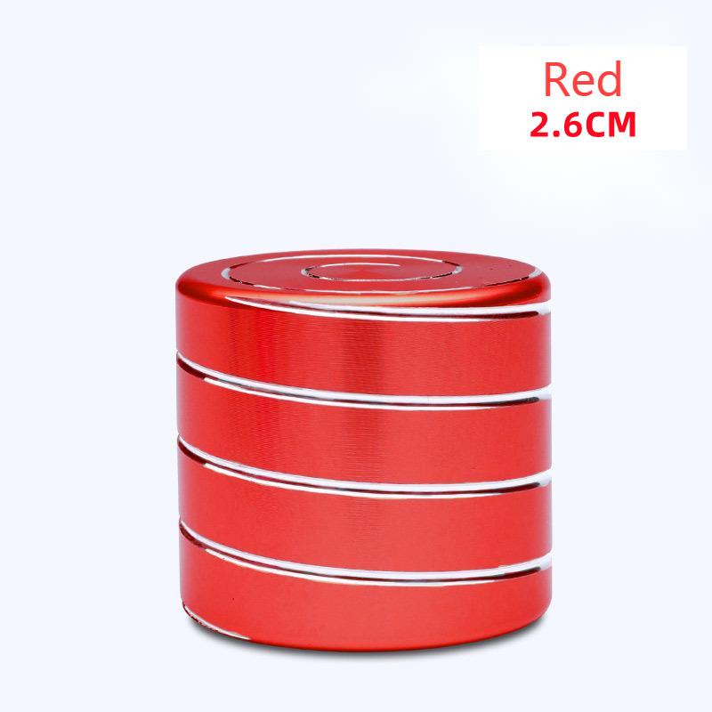 Giroscop Cilindric Rotativ Decompresie Desktop din Oțel Inoxidabil Cadou Fidget Birou Iluzie Optică Jucărie Fluidă pentru Degete