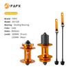 FAFX MTB Bike 32/36 Holes Sealing Bearing Hubs Compatible 7/8/9/10/11 Speed Cassette Cogs Disc Brake Alloy Hub Bicycle Parts