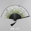 Elegant Fan Hall Retro Style Folding Fan Female Summer Japanese Style Portable Portable Tassel Small Folding Fan Chinese Style Han Costume Fan