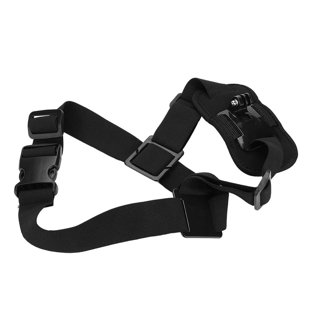 Adjustable Single Shoulder Chest Strap Harness Mount Adapter for Gopro Action Camera