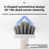 Multifunctional Handheld Brush Floor Gap Brush Hard Bristle Bathroom Cleaning Toilet Toilet Wall Tile No Dead Corner