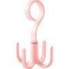 3PCS Creative Multifunctional Rotatable Four Claw Hooks Coat Hanging Bags Scarf Wardrobe Storage Hangers Doorway Hangers Bags