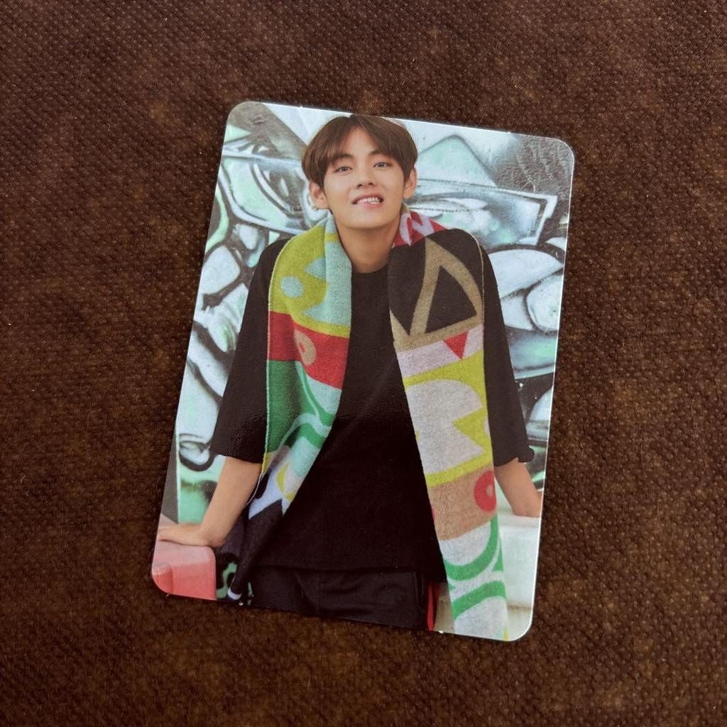 [USED] BTS Sea Green 2017 Trading Cards V Taehyung