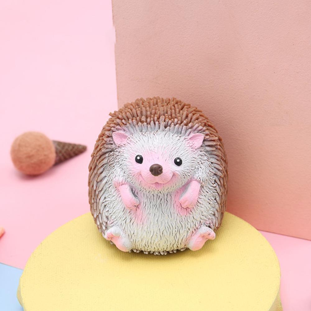 Animals Cartoon Hedgehog Decompression Toys Quick Rebound  Creative   Birthday Gifts