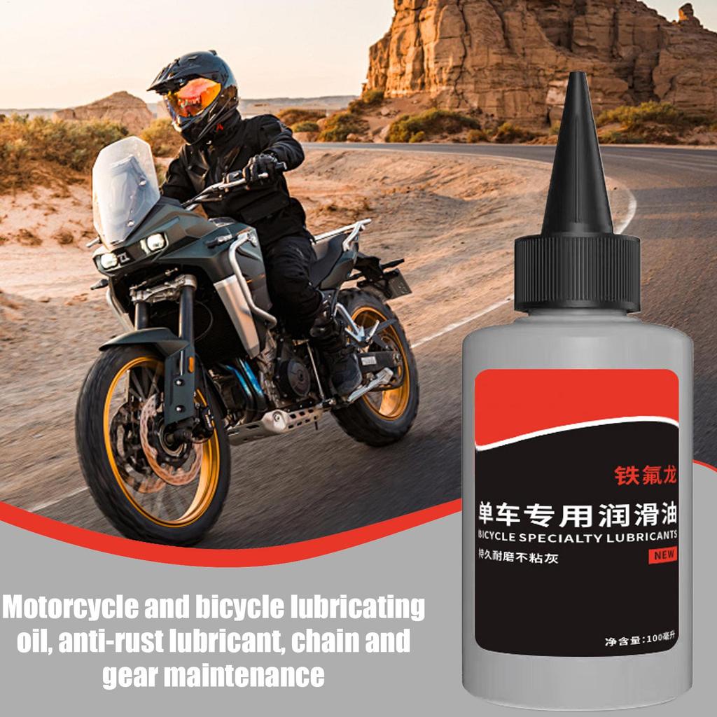 Bike Chain Lubricant 100ml Universal Motorcycle Special Lubricant M TB Road Mountain Bike Dry Lube Chain Oil Care Rustproof