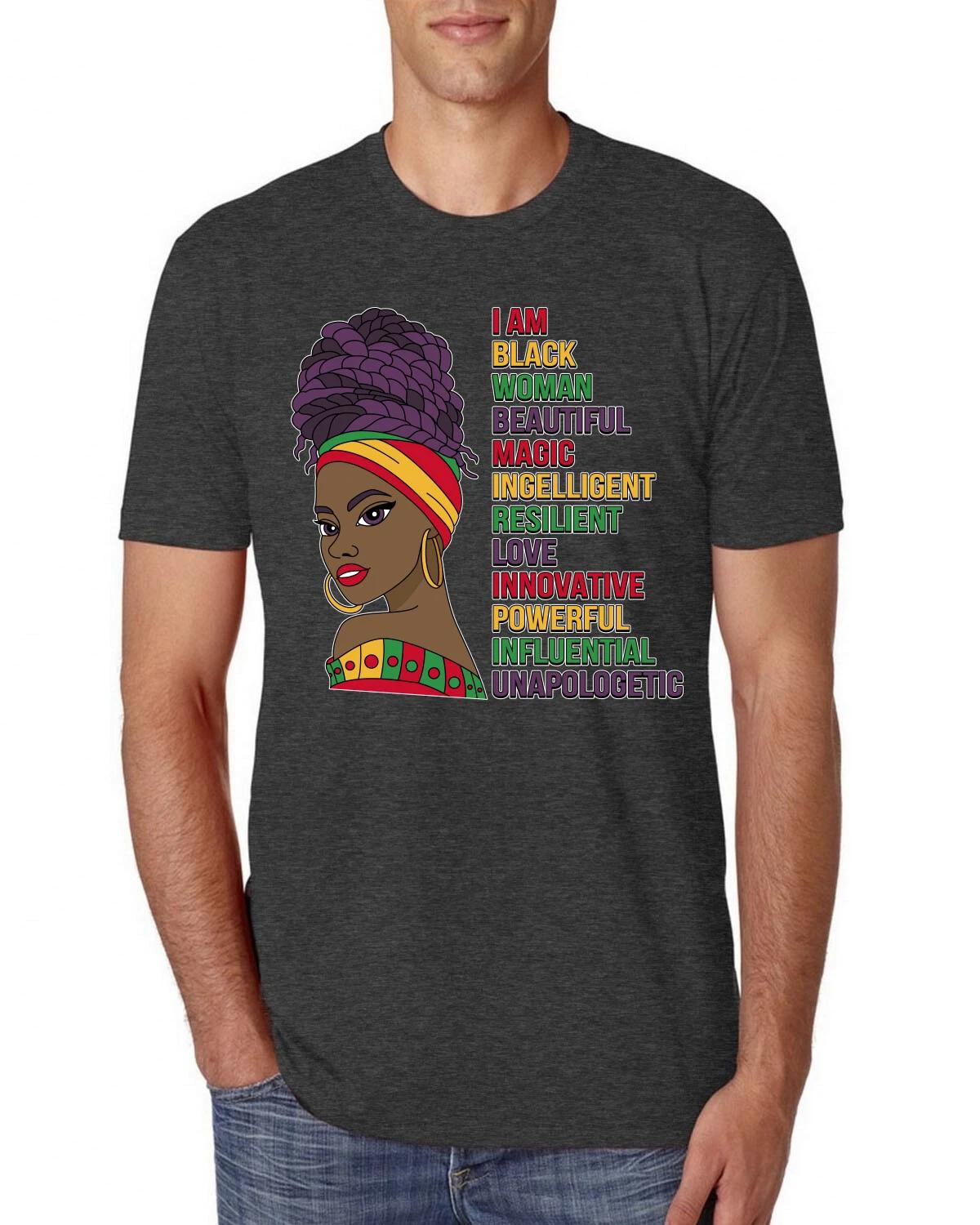 Black History Is My History African American Pride Men Premium Tri Blend T- Shirt S