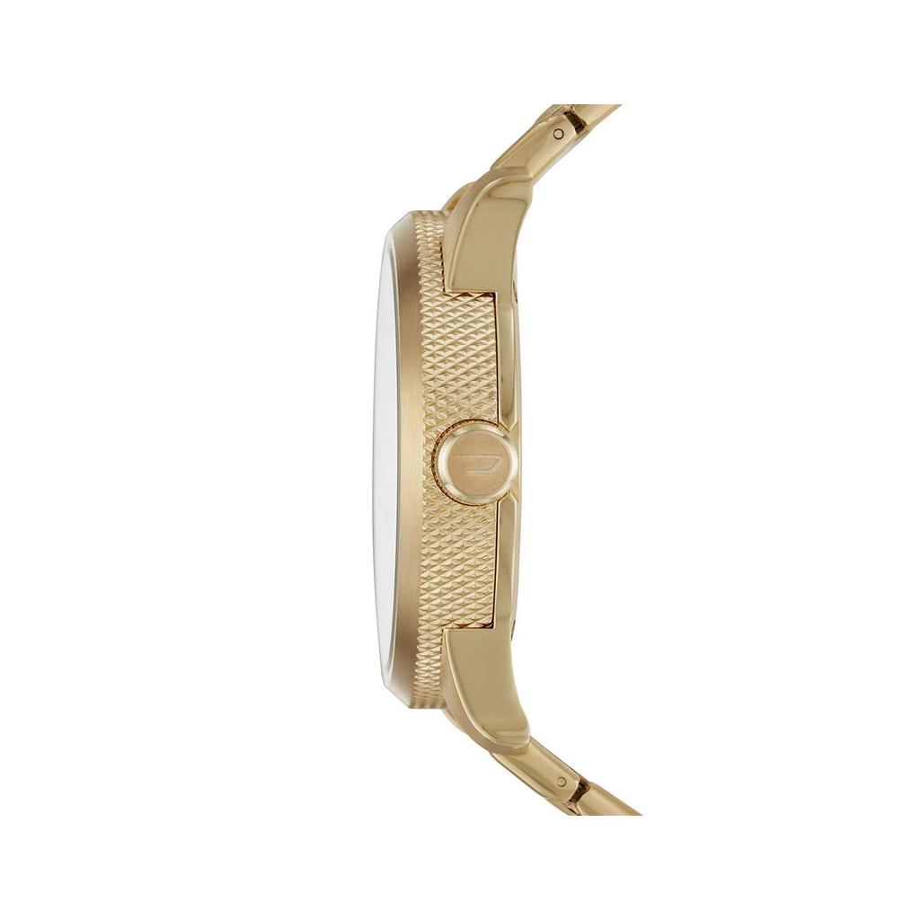 Diesel Rasp DZ1761 Gold Japanese Quartz Fashion Watch Men's Stainless-Steel