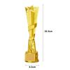 Crown Pentagram Competition Trophy Medal Golden Color Competition Award  Children Award Prize