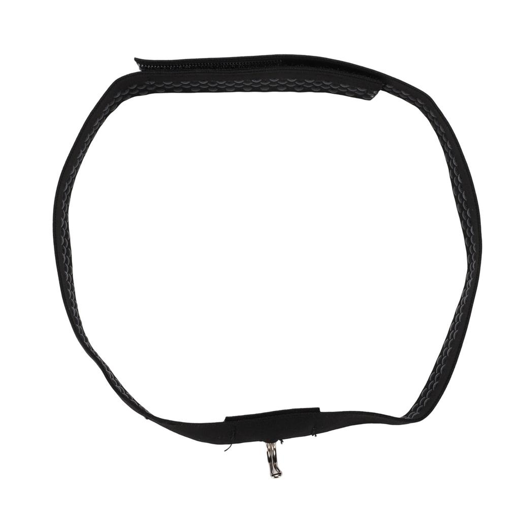 Porta occhiali per rinoplastica Regolabile Antiscivolo Protezione naso in silicone Sospensione per occhiali per supporto confortevole Nero