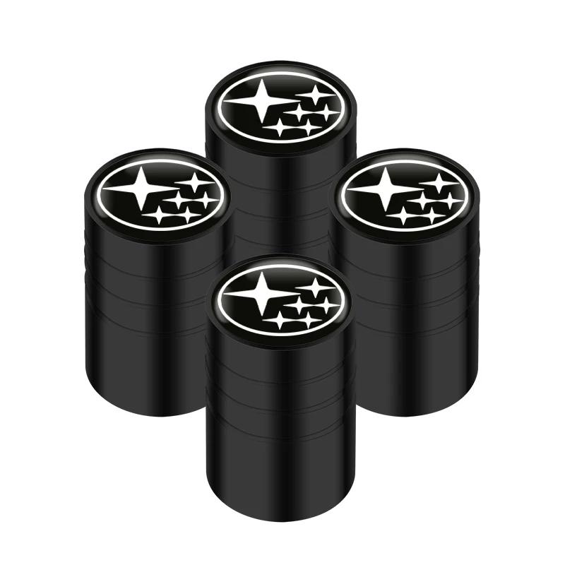Car Tyre Valve Cap Dust Caps Wheel Valve Cover For Subaru Impreza Legacy WRX STI BRZ Forester Ascent Levorg XV WRC X666