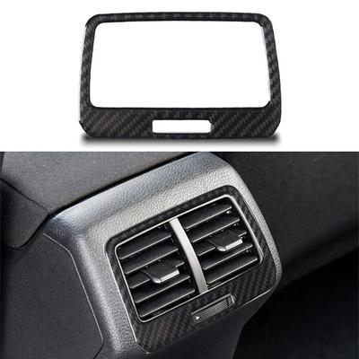 Carbon Fiber Auto Hinten Klimaanlage Vent Abdeckung Trim Dekoration Aufkleber Für Volkswagen Vw Golf 7 Gti Mk7 2014-