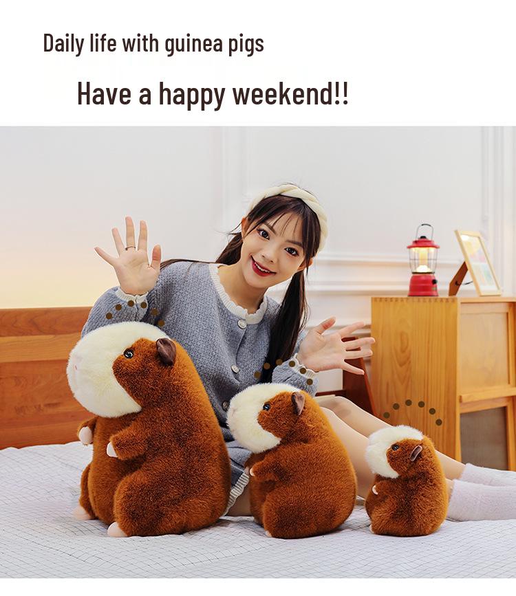 Capybara Lulu Plush Toy - Cute Mini Pendant & Birthday Gift