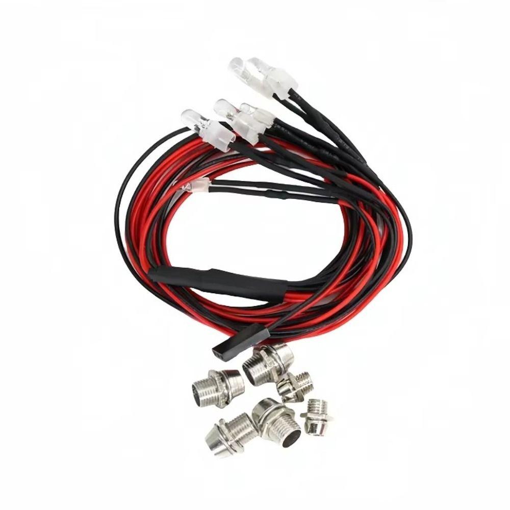 3/5mm Night Headlamps 70cm Lenght Headlights New Car Headlight Taillight Model Drift Crawler Car