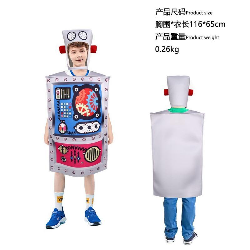 Halloween Mona Lisa 2 Costume Mural Costume Campus Event Performance Composite Sponge Suit Onesie