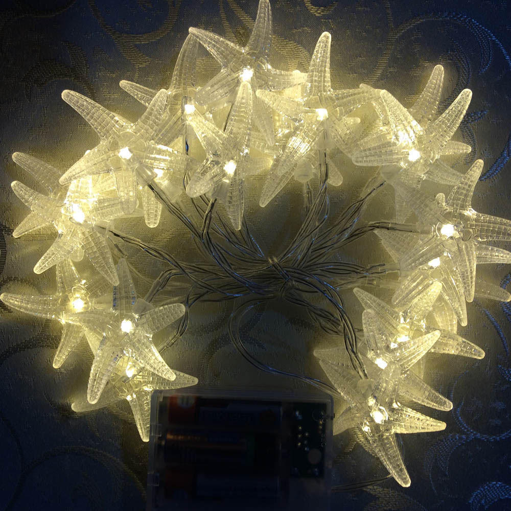 

2M 20LED световая гирлянда для украшения свадебной рождественской вечеринки жёлтый