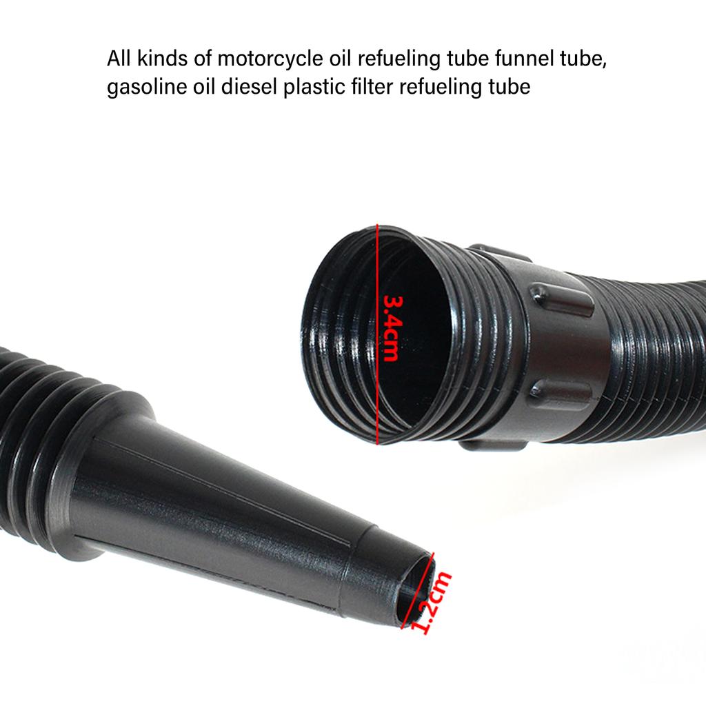 Fuel Funnel with Strainer Wide Mouth Designs Fuel Addition Funnel Debris Filter for Automotive & Motorbike Maintenance