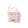 Puma Tištěná Kabelka na zip ze syntetické kůže Crossbody Taška přes rameno Dámské tašky Růžová 076972-02