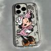 Graffiti M-Mickey Minnies Phone Case For iPhone 17e 17 16e 16 15 14 13 12 11 mini Pro Max X XR XSMAX Air Plus Transparent Cover