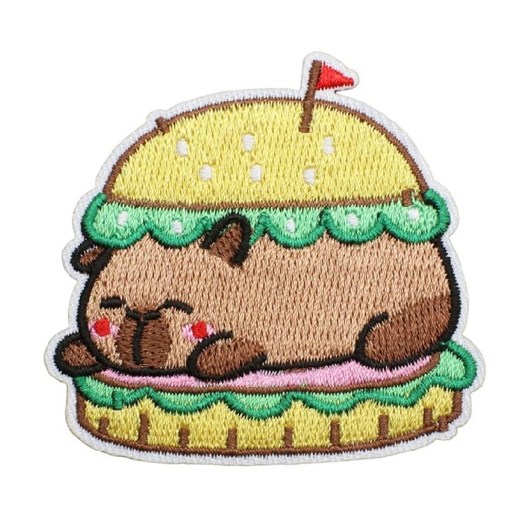 16 Pezzi Toppe Termoadesive con Disegno di Animali Cartoni Animati Ricamo Applicazione per Abbigliamento Bambini Zaini Cappelli Borse Decorazione Artigianale
