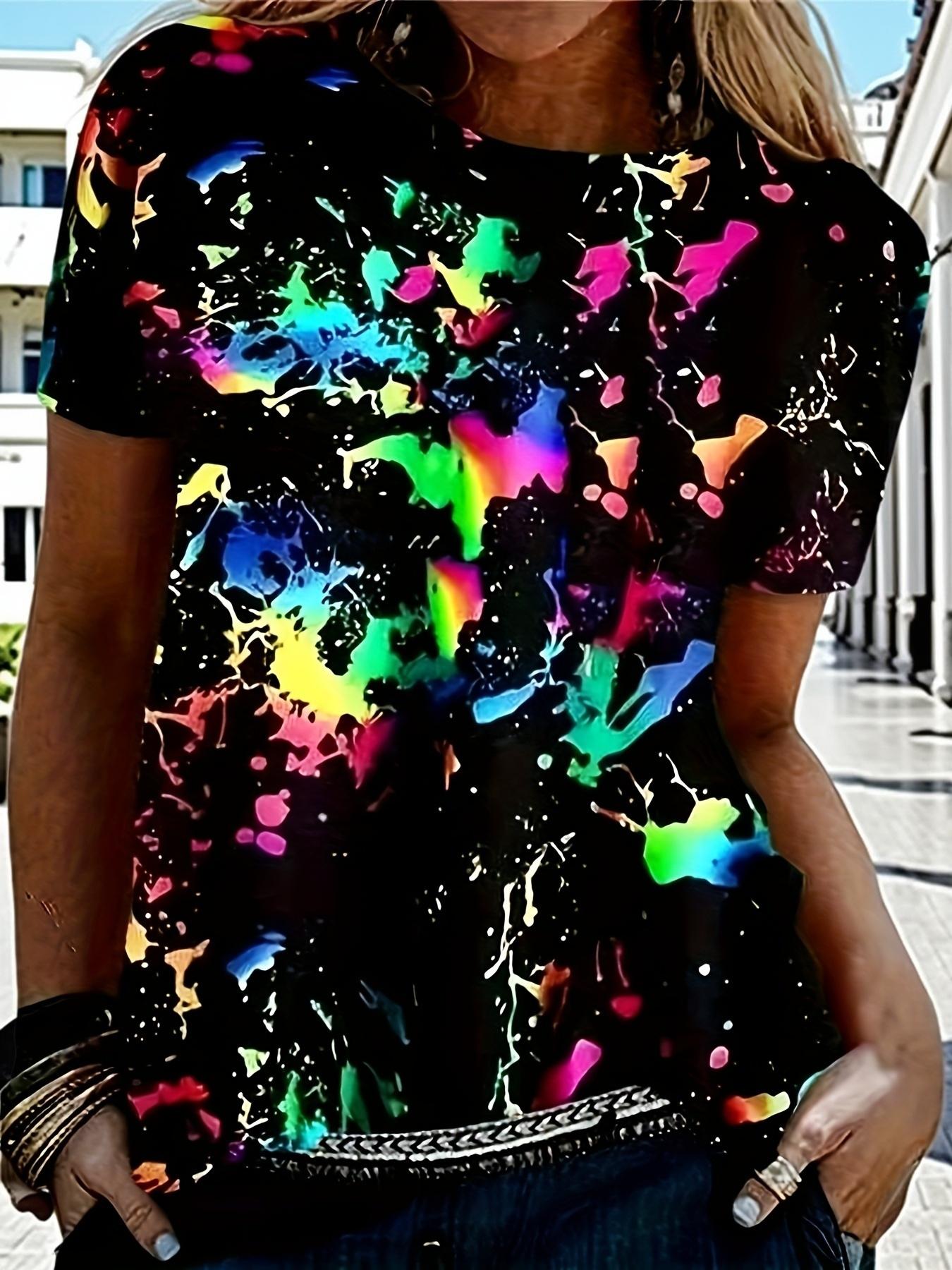 

A Digital Printing Casual Vacation T-Shirt XL дубильна кора