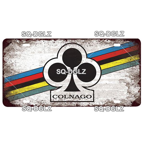 [SQ-DGLZ] Vintage Bike Bicycle Metal Sign Tin Sign Licenses Plate Decor Plaque Metal Vintage Bar Pub Club Home Wall Decoration