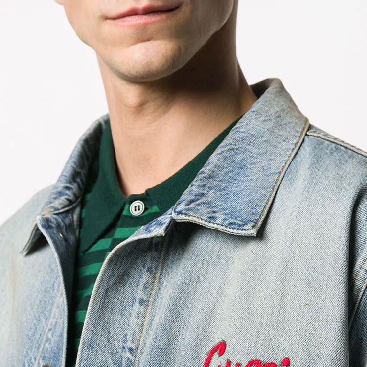GUCCI Jackets & Coats Men's Blue 631186-XDBGS-4452