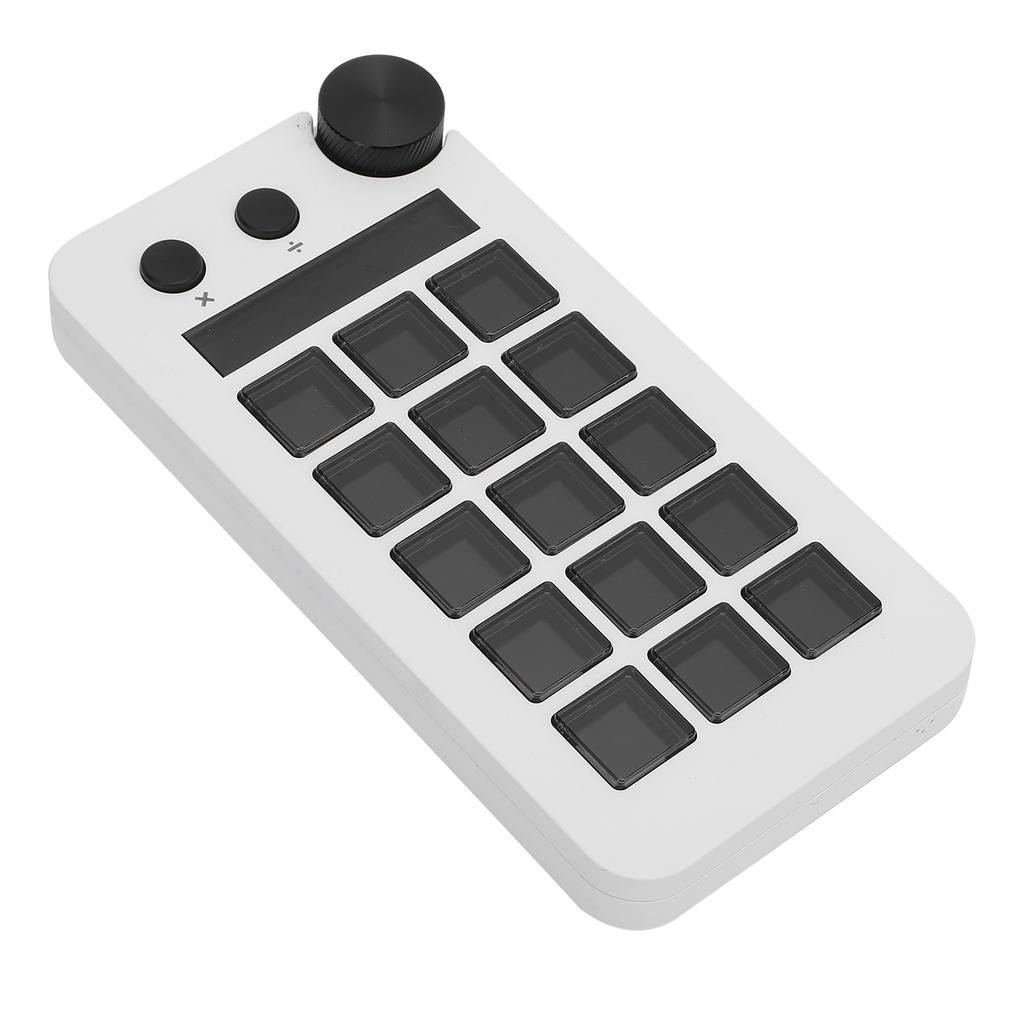 Strm Controller with Knob 15 NaMacro Keys Customizable Visual Keyboard Trigger Actions in Apps Software for PC
