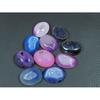 15X20MM Natural Window Druzy Agate Oval Cabochon Loose Gemstone 10 Pcs Lot C-3705