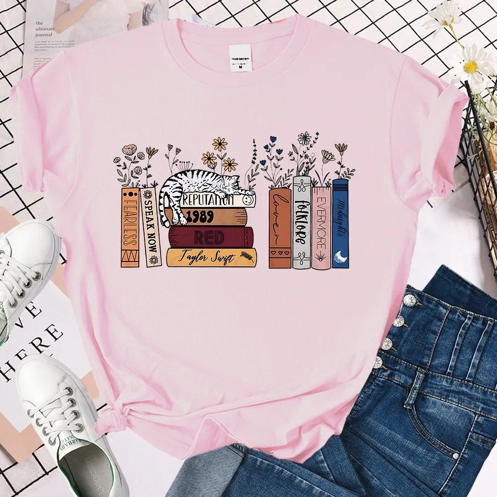 

Винтажная футболка Taylor s Version Альбомы в виде книг Футболка Музыкальный альбом Midnight Folklore Evermore Футболки Anti Hero для фанатов Топы Подарок S