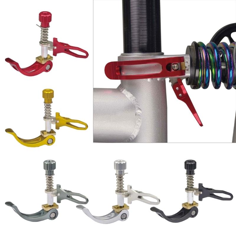 Bicycles Seatpost Seats Post Clamp Tube Clip Quick Releases Aluminium Alloy Bikes Seatpost Clamp Mountain Bicycles Part