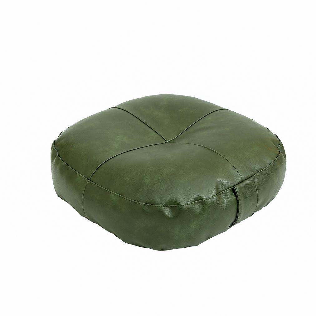 Japanese Floor Cushion: Tatami Leather Zen Meditation Mat for Living Room or Bay Window