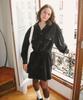 Hakesh 2Way Corduroy Dress_Black