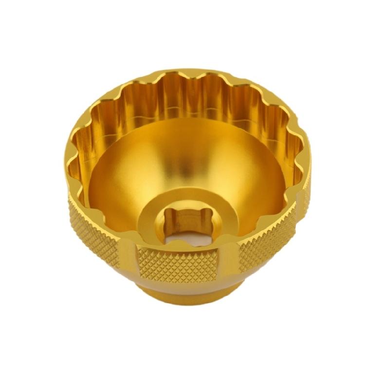 Essentieel Bottom Bracket Gereedschap voor Fietsreparatie Kenmerken 44mm 16 Groeven Compatibiliteiten Aluminiumlegering Constructie