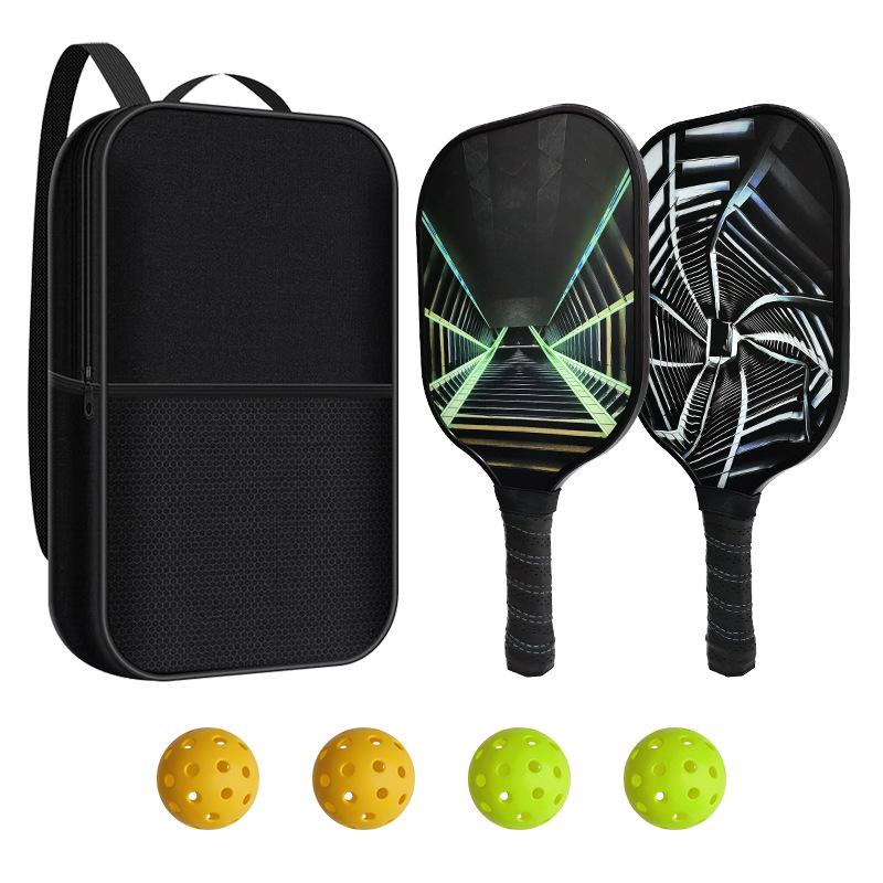 Bâtă Pickleball Fibră de sticlă Nivel de antrenament Competiție sportivă în aer liber Rachetă profesională Pickleball