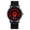 Naruto Analog Quartz Men Anime Black Watch Vintage