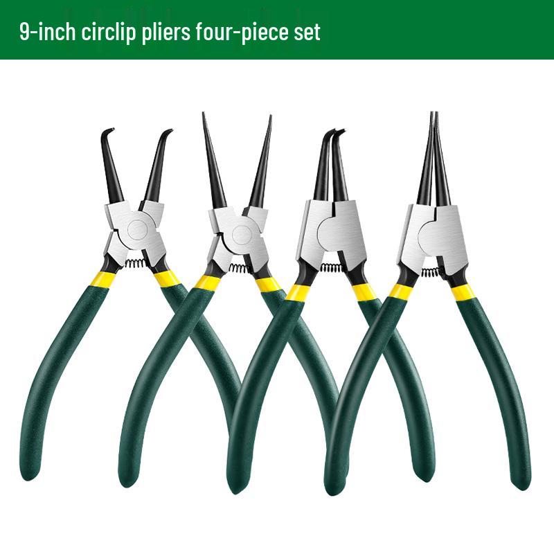 Small Pointed Nose Snap Ring Pliers for Internal/External Circlip, Spring, Expansion, and Retaining Rings