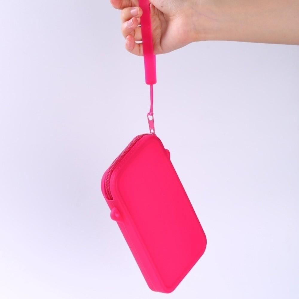 Silicone Multi-Use Makeup Bag Waterproof Portable Cosmetic Bag Square Storage Organizer Travel