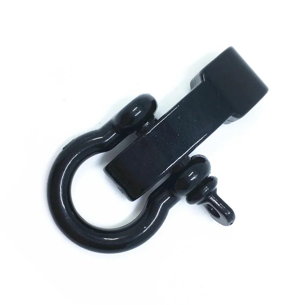 Großhandel Outdoor Survival Armband Edelstahl Farbe 3-Loch Verstellbare Schnalle Armband Verbindung Verschluss Schmuckherstellung