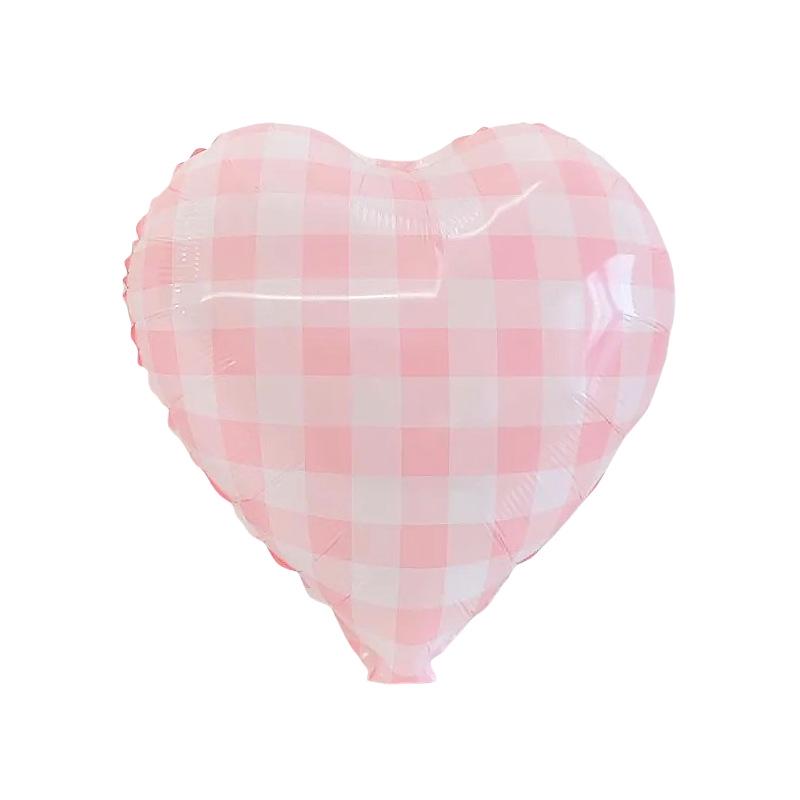18" Heart-Shaped Foil Balloon for Weddings & Valentine's Day Celebrations