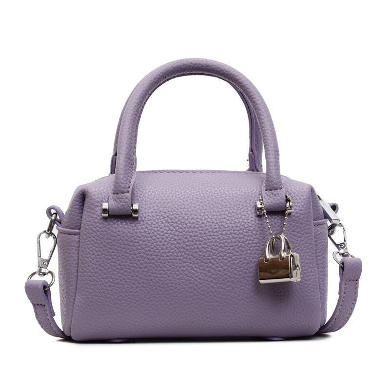 

Однотонная портативная женская новая модная универсальная сумка через плечо фиолетовый