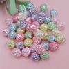 High quality Fashion Star Mixed Color Flower Three-dimensional Beads 50/100pcs DIY Handmade Five-pointed Pumpkin Macaron Beading Materials