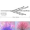 LED Simulation Tree Branch Lights Bendable Multi-Color Night Lamp 20LED Battery Powered For Home Bedroom Christmas Party Decor