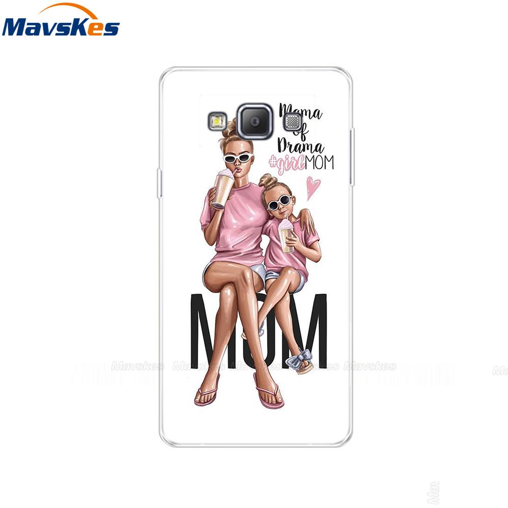 Silicon Phone Case For Samsung Galaxy A3 2015 Flower Cat A300 Soft TPU Back Cover For Samsung A3 2015 A300H A3000 SM-A300F pop