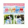 Summer Princess Dog Dress For Small Medium Dogs - Cute Printed Bowknot Lace Pet Skirt | Fashionable Puppy Apparel For Poodle Chihuahua & Small Breeds
