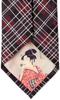 Necktie UKIYOE Nishijin Woven Tie Red Sword Width 8cm Length 142cm [Fortuna Tokyo] 20. Men's FT-T20