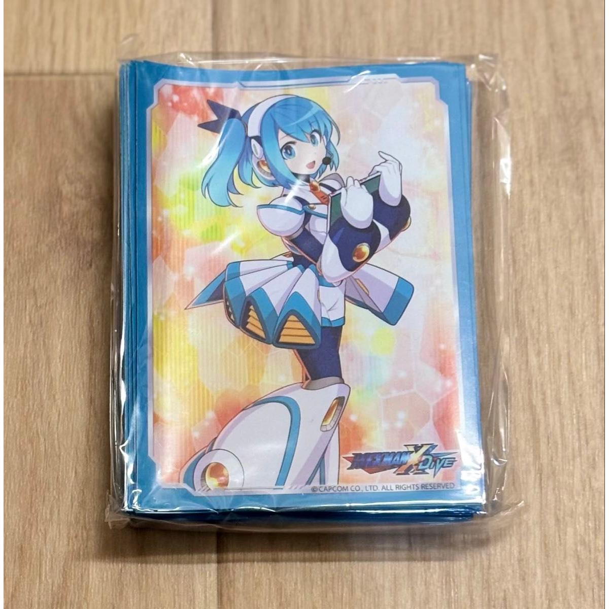 Used Broccoli Trading Card Item Lottery EX Rockman X DiVE Character Sleeve Set of 4