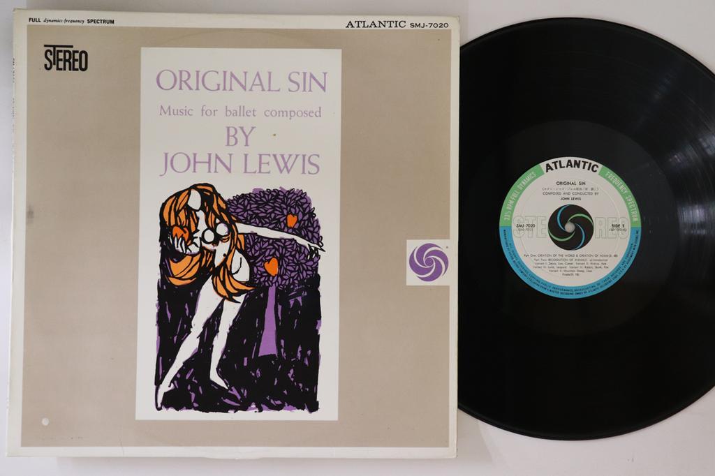 LP Record JOHN LEWIS - Original Sin: Music For Ballet Comp SMJ7020 ATLANTIC Japan Jazz Used