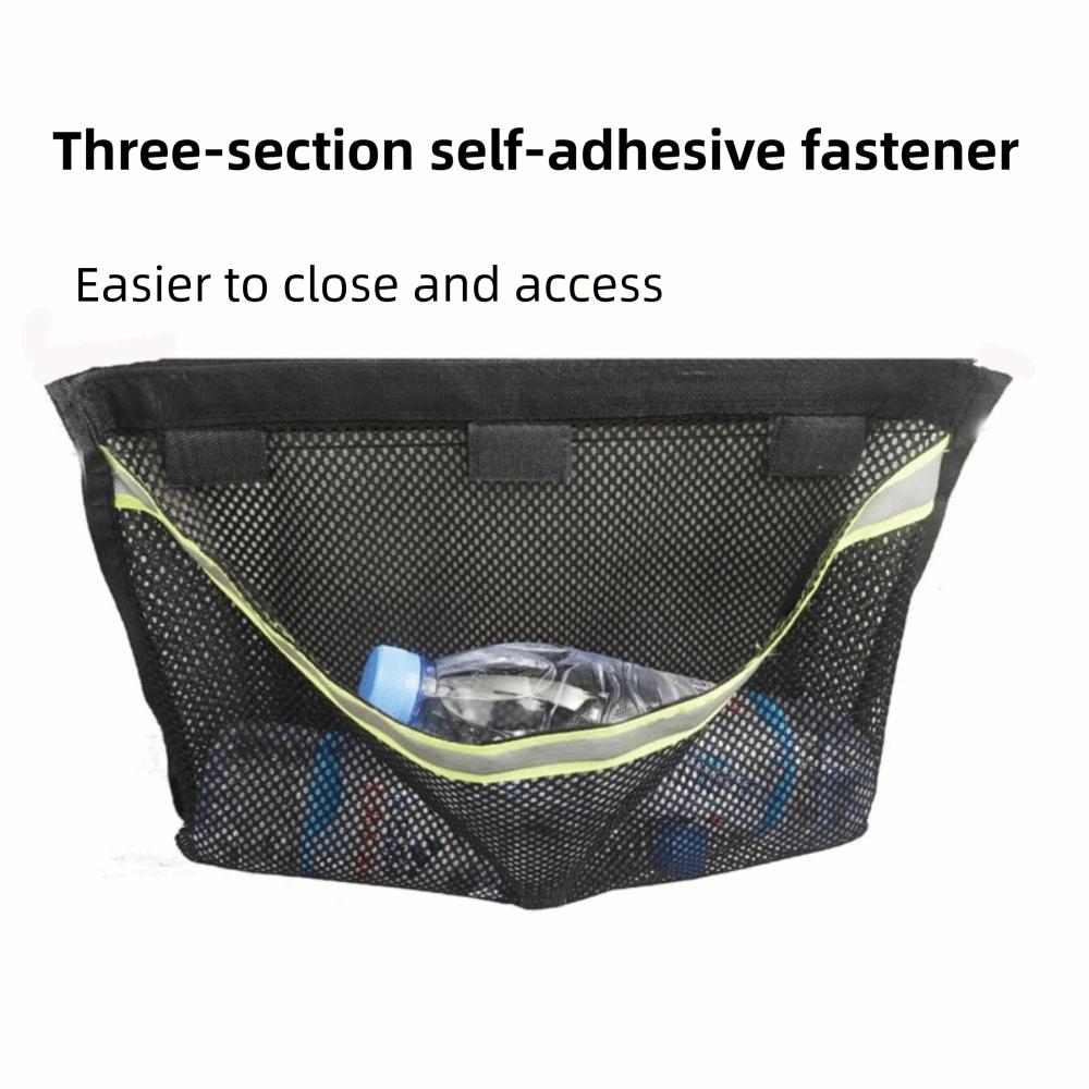 Reinforced Boat Storage Organizer Mesh Self Adhesive Wall Mounted Tackle Holder  Fishing Gear