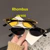 New Diamond Shaped Design Ultra Light Unisex Small Frame Sunglasses Fashionable Outdoor Sunshade And Uv400 Resistant Sunglasses